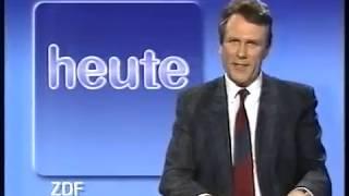 Sendeschluss ZDF am 9.03.1990 mit Nationalhymne