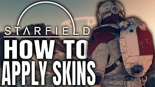 How To Apply DLC Skins In Starfield!