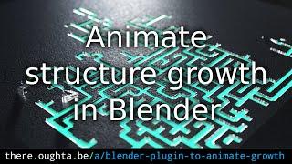 Blender Addon: Growth Image