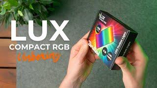 LUX Compact RGB LED-Licht | Unboxing 