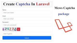 How To Create Captcha In Laravel
