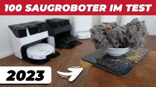 STAUBSAUGER ROBOTER TEST 2023 | TOP 10 Saugroboter ►Hochspannung im Testsieger Duell!