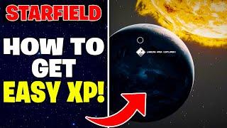 How to get Easy XP in Starfield (Level Up Fast - No Outpost Needed)