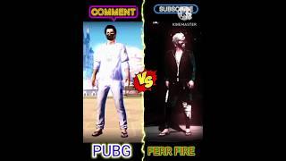 pubg vs ferr fire #pubg #ferrfire #pubg vs ferr fire #shorts