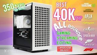 BEST 40K Budget ALL Rounder Gaming, Streaming & 4K Editing PC Build 2023 I Tested in 8 Games [Ph]