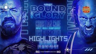 Christian Cage vs Josh Alexander / Impact Wrestling "Bound For Glory 2021" / Highlights