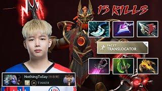 NOTHINGTOSAY Tinker GOD NEW META PARASMA + KHANDA vs Somnus - Dota 2 Gameplay