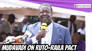 Mudavadi finally speaks and reacts after missing Ruto-Raila pact signing at KICC!!