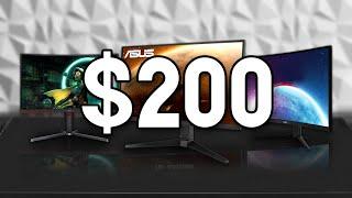 BEST 3 $200 Gaming Monitors [November 2023]