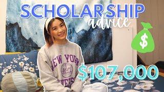 HOW I GOT OVER $107,000 IN COLLEGE SCHOLARSHIPS | Essay Tips, International Student, NYU