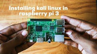 How to install kali linux on raspberry pi 3 kali linux 2020.1 on raspberry pi 3