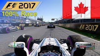 F1 2017 - 100% Race at Circuit Gilles Villeneuve in Stroll's Williams