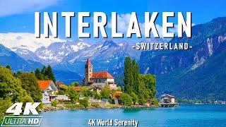 Interlaken 4K ️ Entdecken Sie majestätische Berge, glitzernde Seen und Abenteuer in den Schweizer