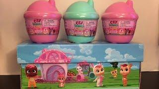 Cry Babies Dolls Surprise Baby Bottles Toy Unboxing & Review