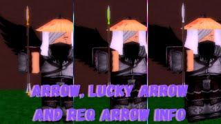 Arrow, Lucky Arrow and Req Arrow EXPLANATION | Roblox Project XL