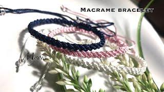 SIMPLE MACRAME BRACELET FOR BEGINNER - MYOW 223