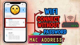 how to connect wifi using mac address.How to connect wifi without password.Mac address| @expertjanta