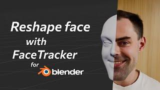 Reshape Face in Video — FaceTracker for Blender Tutorial