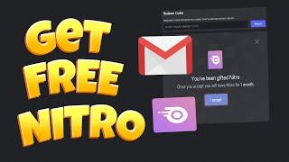 CLAIM 1 Month of Free Nitro Discord With Gmail!
