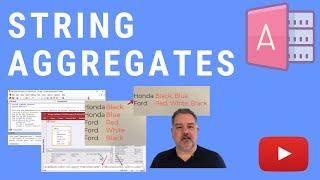 How to Create String Aggregates in Microsoft Access