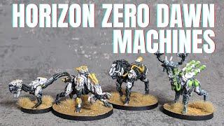 EASY to paint HORIZON ZERO DAWN machines !!!