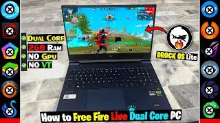 2025 BEST ANDROID OS FOR 1GB & 2GB RAM PC FOR FREE FIRE || WITHOUT GRAPHICS CARD - NO LAG