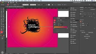 Illustrator CC Gradient colors panel ( how to master gradients in illustrator )