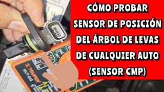 HOW TO TEST CAMSHAFT SENSOR (CMP SENSOR)