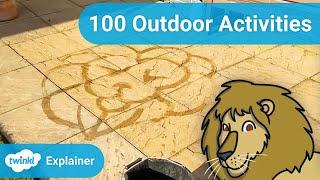 100 Fun Outdoor Activity Ideas