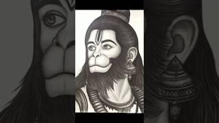  Shri Hanuman pencil ️ sketch #drawing #hanuman