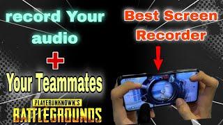 How to Record pubg mobile internal audio in android | Record internal + external audio | LAW CLAW YT