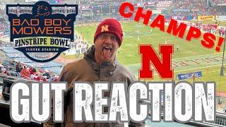 NEBRASKA Beats Boston College! The Win MATT RHULE NEEDED!