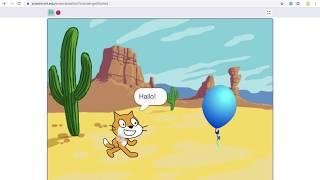 Tutorial 01: Programmieren lernen mit Scratch – Die Scratch-Oberfläche