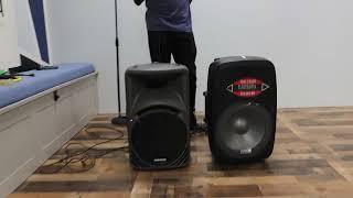 Edison Professional St 3000 Multi Function Loud Speaker vs Mackie SRM Series, 12 Inch, 1000W High De