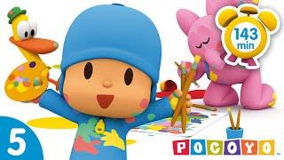 POCOYO in ENGLISH - Thousand fun games [ 143 min ] | Full Episodes | VIDEOS and CARTOONS for KIDS