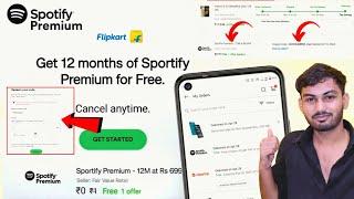 HOW TO USED FLIPKART SPOTIFY PREMIUM CODE | FLIPKART SPOTIFY PREMIUM COUPON REDEEM 2024 |