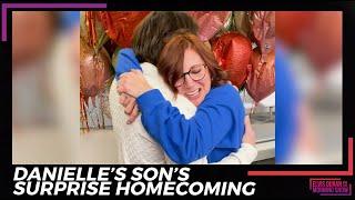 Danielle’s Son’s Surprise Homecoming | Elvis Duran Exclusive