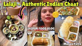 Lalaji - Authentic Indian Chaat Jaipur | Jaipur Food Tour | Aloo Tikki  Dahi Puri | Indian Food 