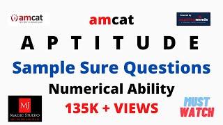 AMCAT - Aptitude Questions with Solutions - Sample Sure Questions - 2023/2024