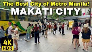 City Walk in the Best City of Metro Manila - Makati City! Evening Tour - Streets & Malls 