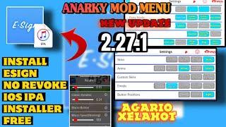 AGARIO MOD MENU 2.27.1,ESIGN IOS IPA INSTALLER NO REVOKE