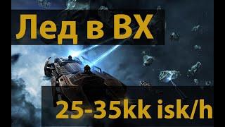 EVE Online. Копаем лед в ВХ. 25-35 кк/час