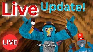My FAVORITE Gorilla Tag UPDATE! + Big Scary Moderator! Join Monkers!