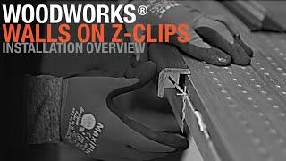 Wood Wall Panel Installations | WOODWORKS Walls On Z-Clips Installation | ARMSTRONG Ceilings