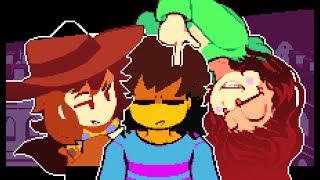 Undertale, but Chara and Clover join me...