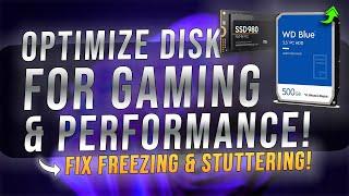 How To Optimize Hard Disk/SSD to Improve Gaming on Windows!