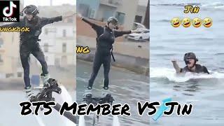 BTS funnytik tok video|| BTS Member VS Jin|| BTS Army on funny tik tok