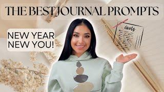 The Best Journal Prompts for the New Year!