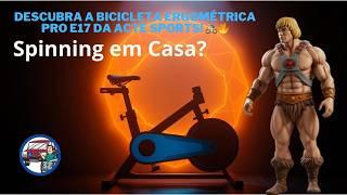 Bicicleta Ergométrica Spinning Pro E17: Desempenho Máximo para Resultados Rápidos! 