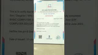 STP computer education certificate 3 month basis computer course wait for end